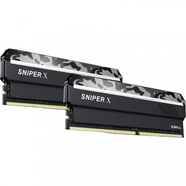 Memorie 32GB (2x16GB) DDR4 3000 MHz, CL16, 1.35V, Gskill Sniper X Urban Camo